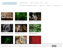 Tablet Screenshot of lichtrouten.de